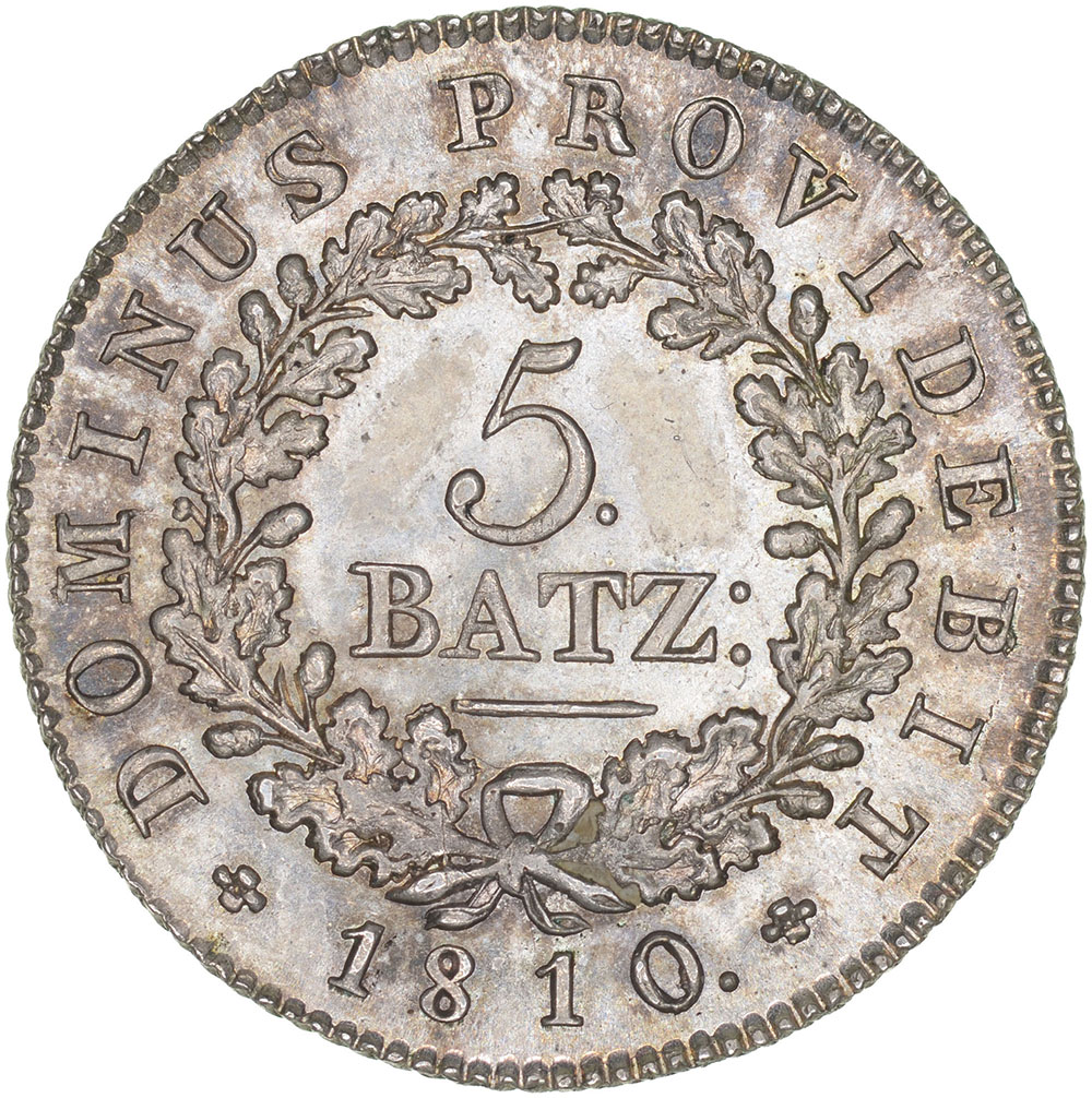 Bern, 5 Batzen, 1810, stgl