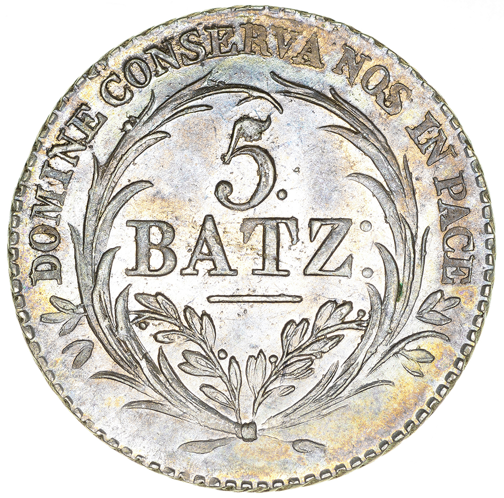 Luzern, 5 Batzen, 1816, unz/stgl