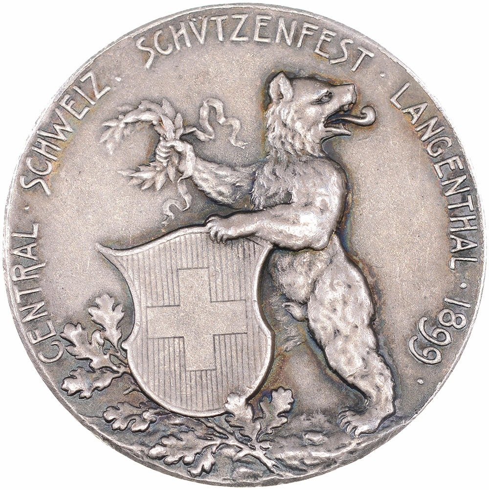 Bern, Langenthal, Zentralschweizerisches, 1899, unz, Silber, 239b