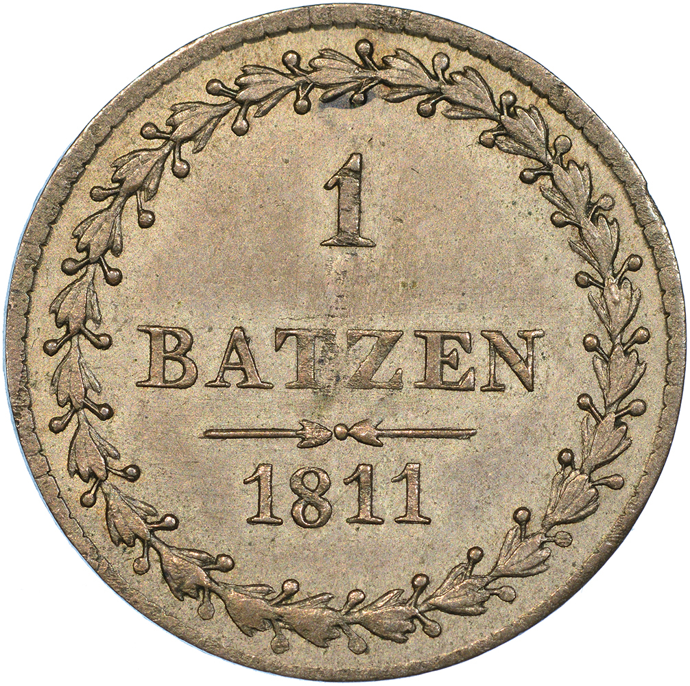 Uri, 1 Batzen, 1811, vz+