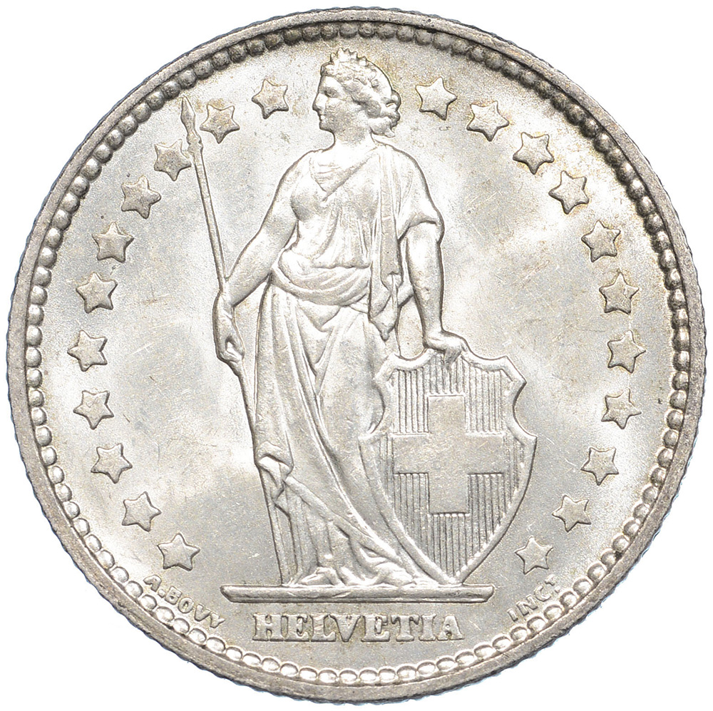 1 Franken, 1875, unzirkuliert