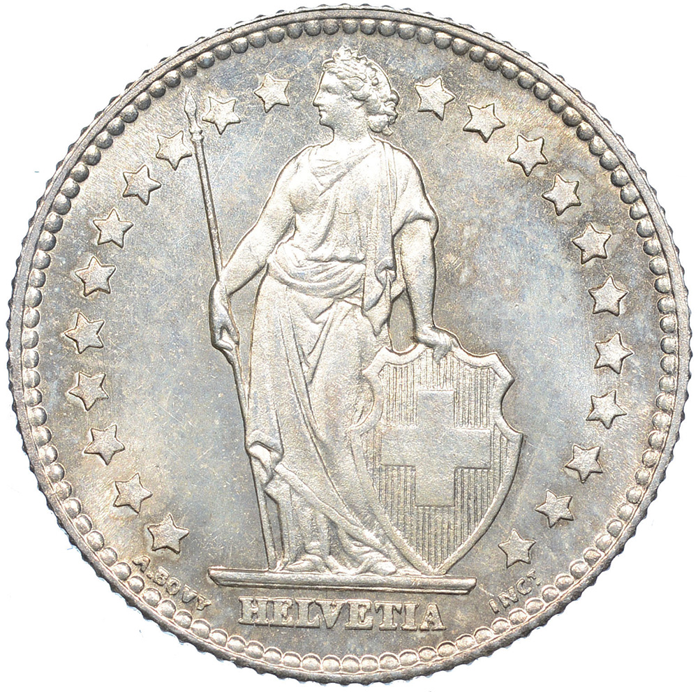 1 Franken, 1894, Stempelglanz