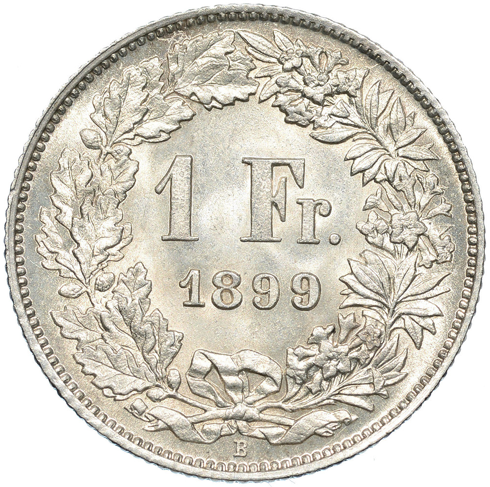 1 Franken, 1899, unz/stgl