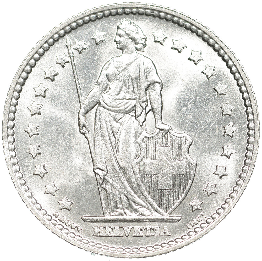 1 Franken, 1905, fast unzirkuliert