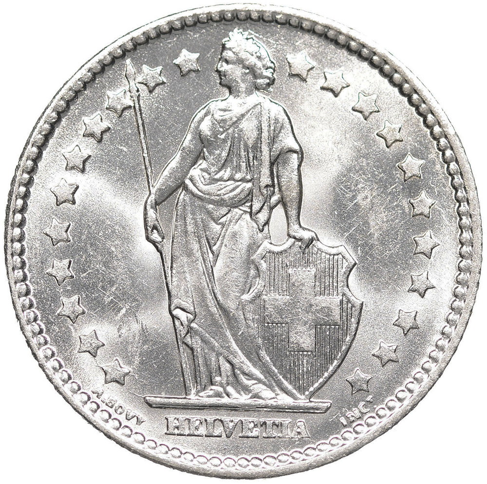 1 Franken, 1912, fast unzirkuliert