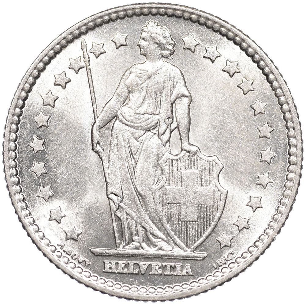 1 Franken, 1913, unz/stgl