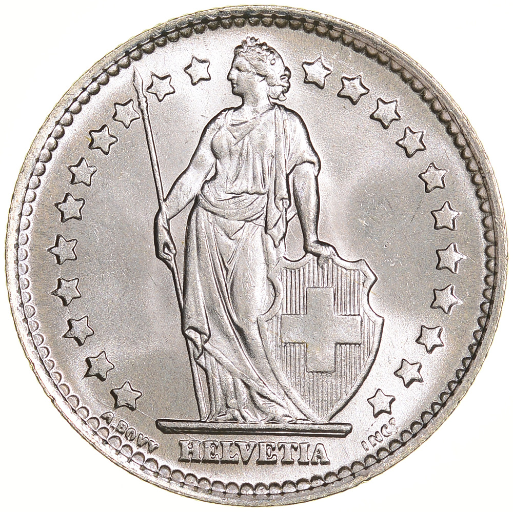 1 Franken, 1945, Stempelglanz