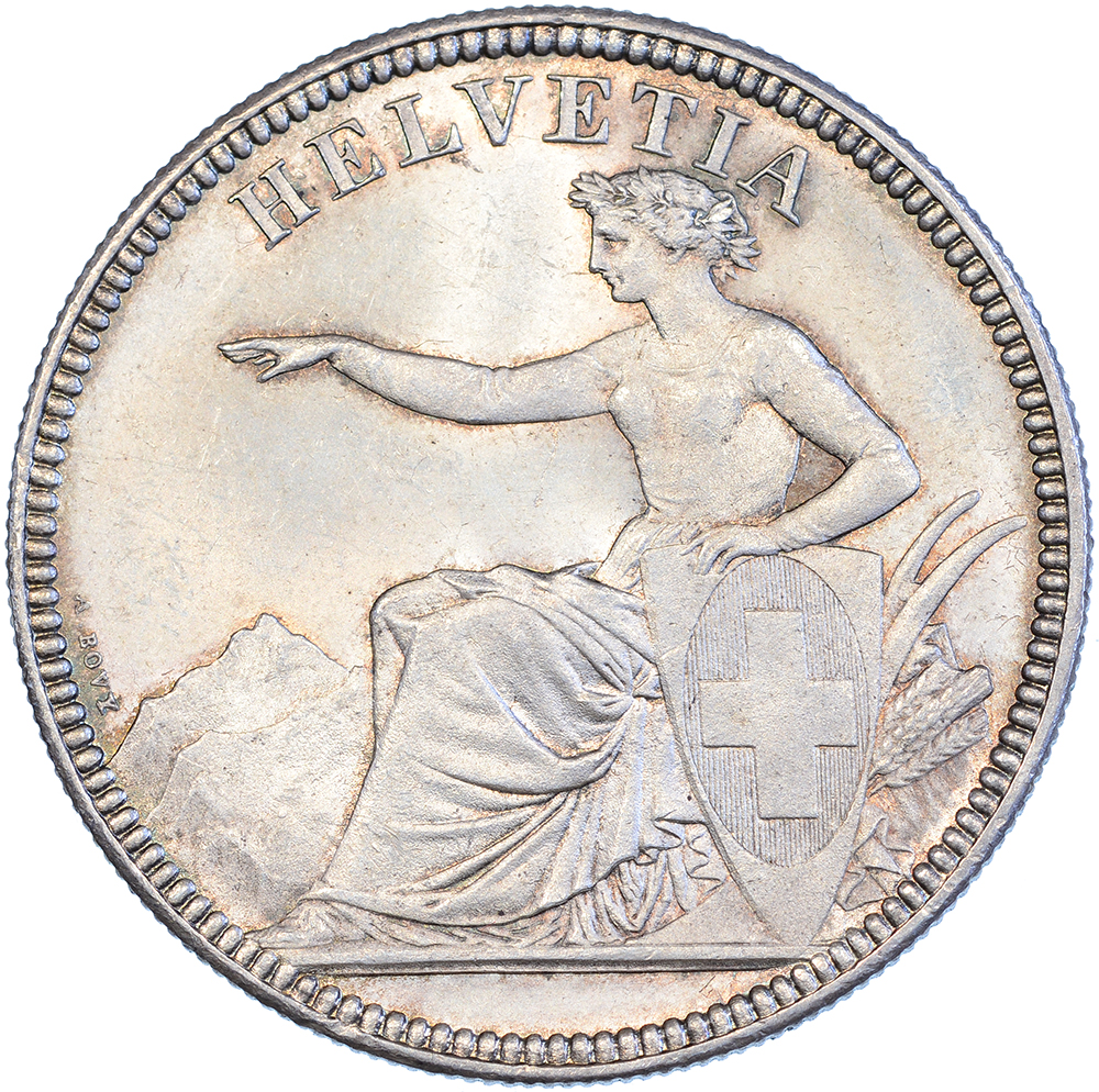 5 Franken, 1873, Stempelglanz