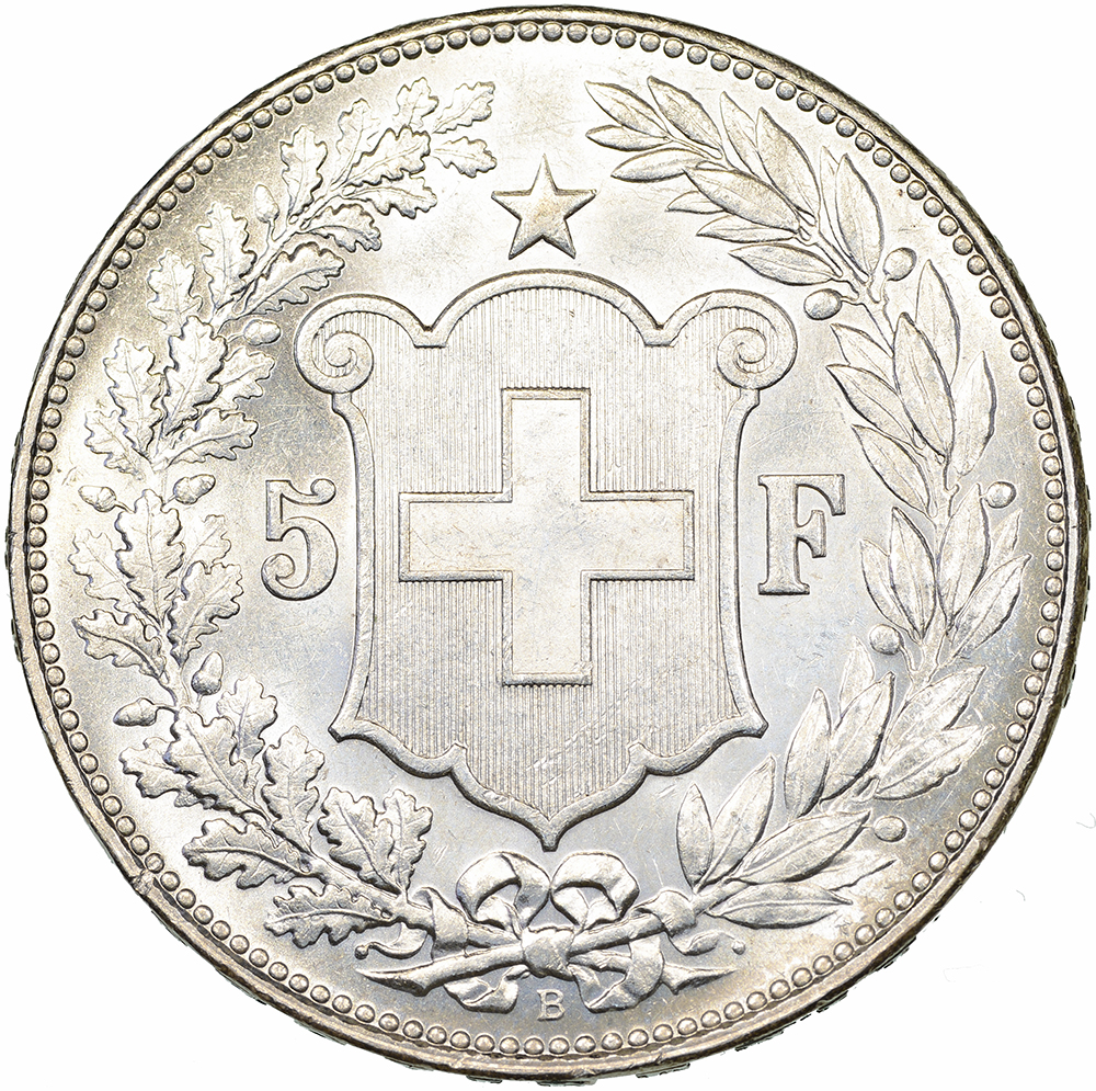 5 Franken, 1900, unz/stgl