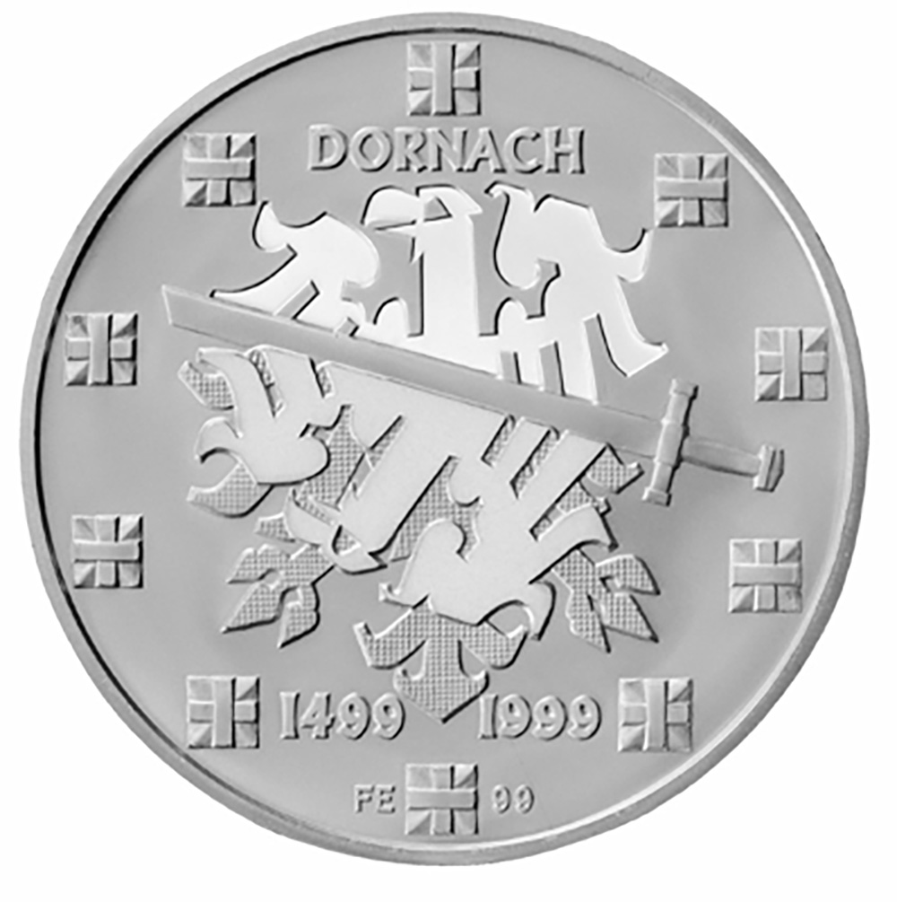 20 Franken, 1999, Stempelglanz, Dornach