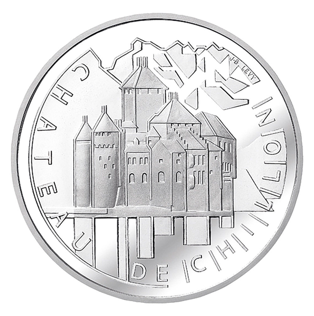 20 Franken, 2004, Polierte Platte, Schloss Chillon