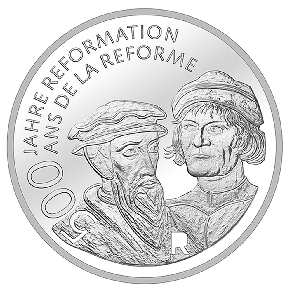 20 Franken, 2017, Stempelglanz, 500 Jahre Reformation