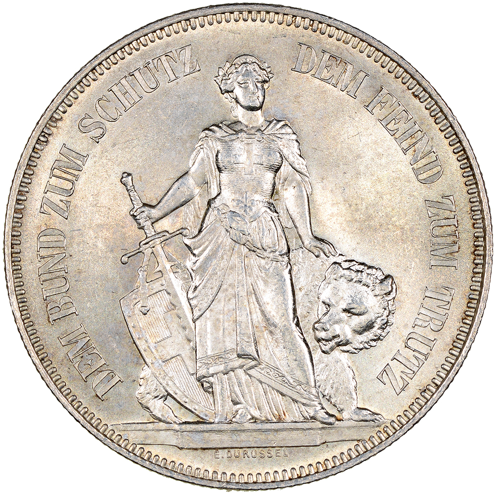 5 Franken, 1885, unzirkuliert, Bern