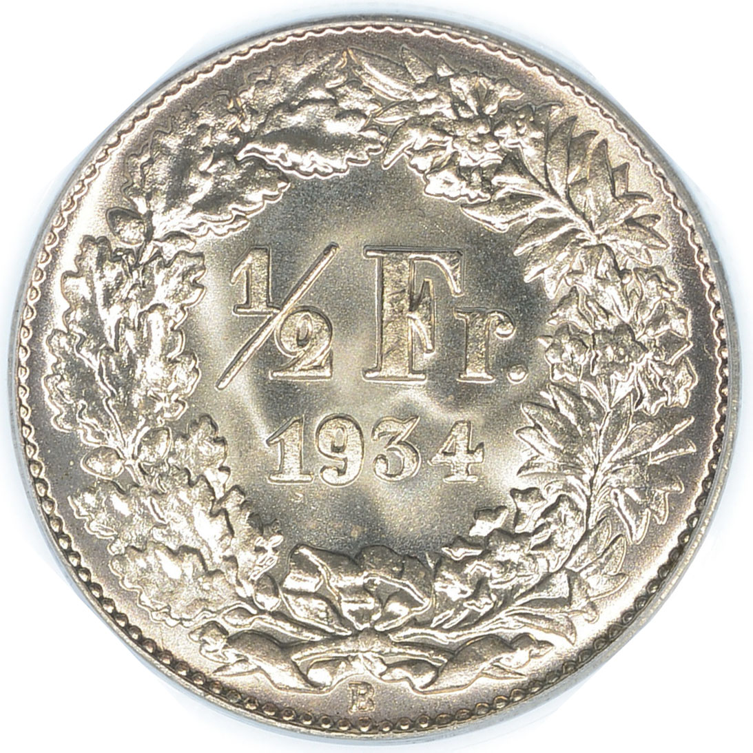 50 Rappen, 1934, MS 66