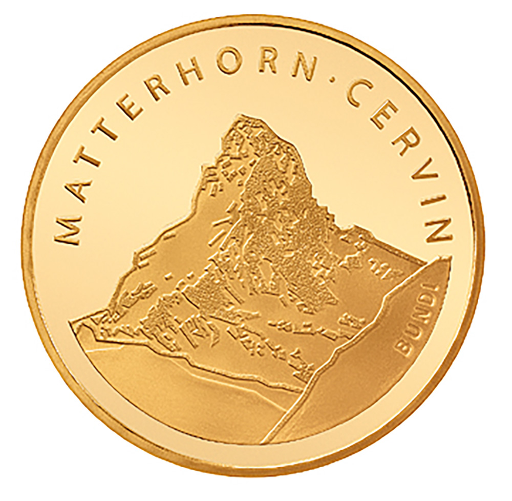 50 Franken, 2004, Polierte Platte, Matterhorn