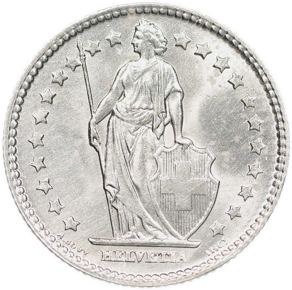 1 Franken, 1906, fast unzirkuliert