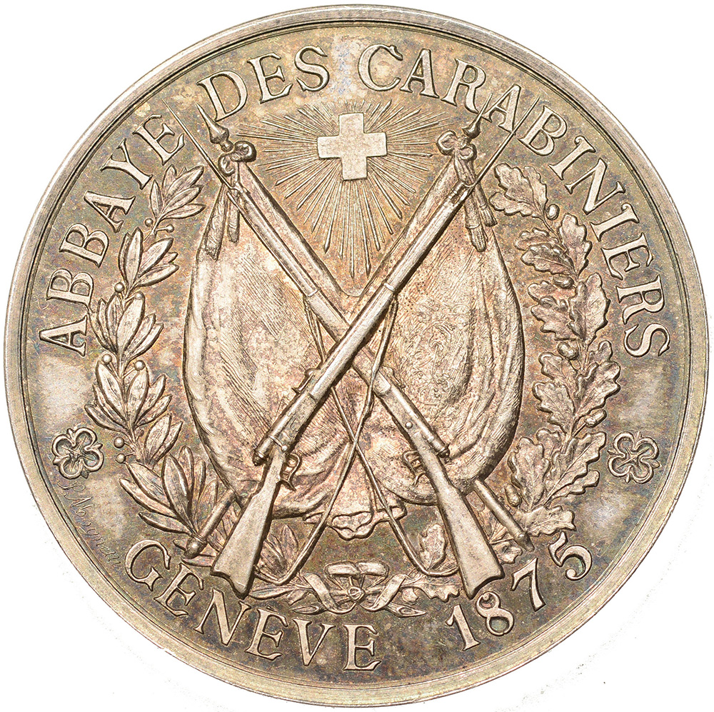Gen ve Gen ve Abbaye Des Carabiniers 1875 Stgl Silber Marcel 