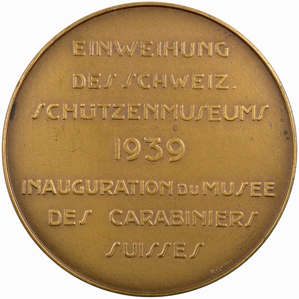Bern, Bern,  Kantonalschützenverein, 1939, stgl, Bronze