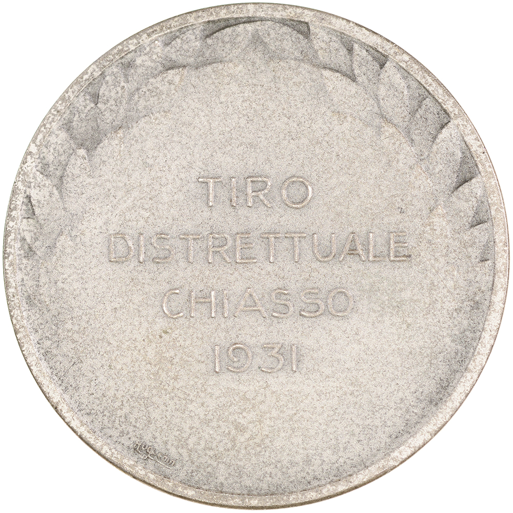 Ticino, Chiasso,  Tiro distrettuale, 1931, unz/stgl, Silber