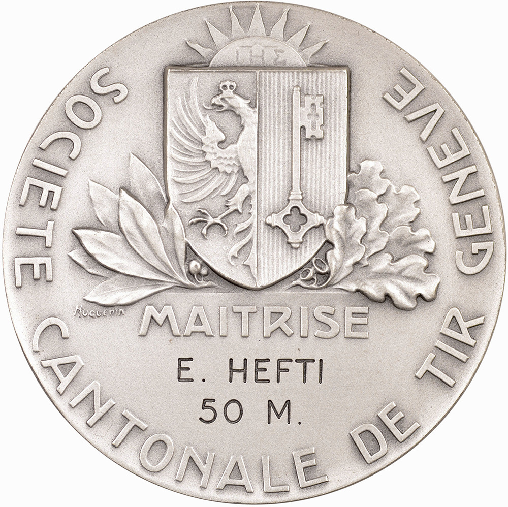 Genève, Genève,  Kantonales Schützenfest, o.J., stgl, Silver