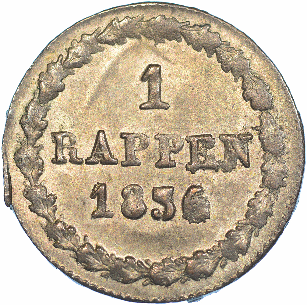 Bern, 1 Rappen, 1836, unz