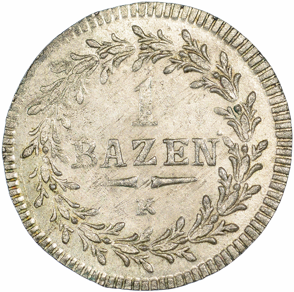 St. Gallen, 1 Batzen, 1810, unz-
