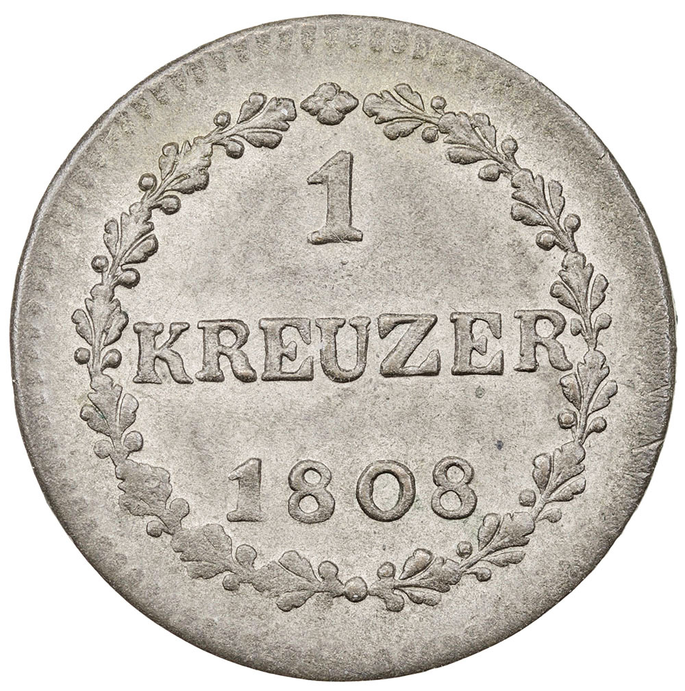 Thurgau, 1 Kreuzer, 1808, unz/stgl