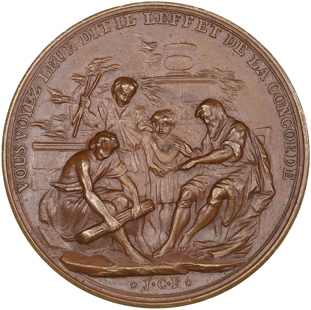 Personenmedaille, Genève, 1767, vz-unz