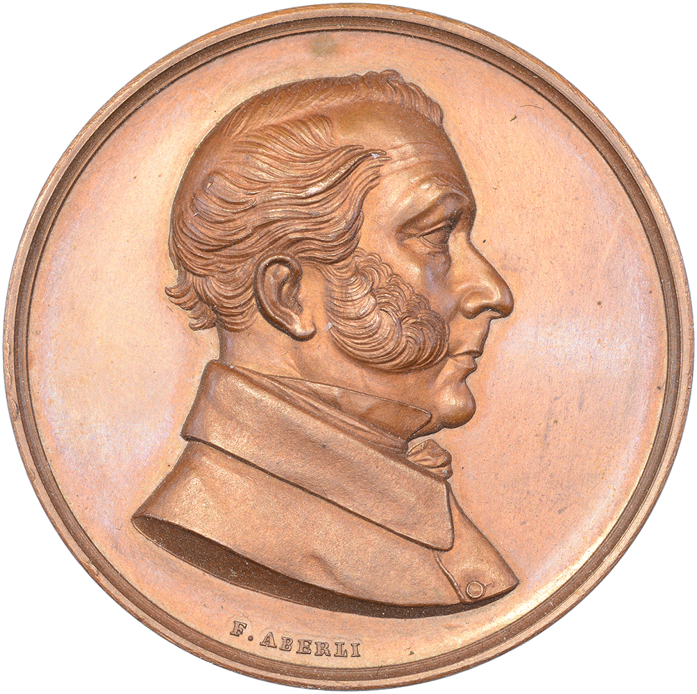 Personenmedaille, Zürich, 1860, stgl