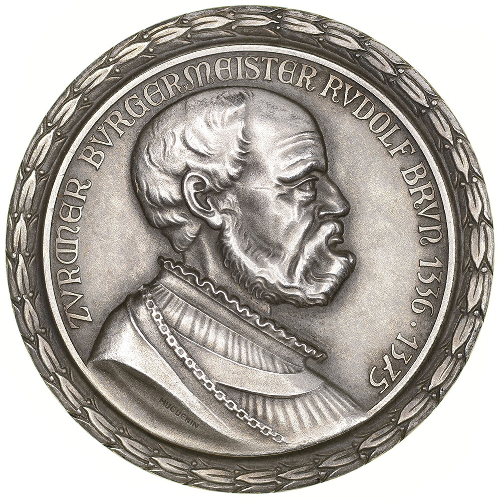 Personenmedaille, Zürich, 1951, unz-