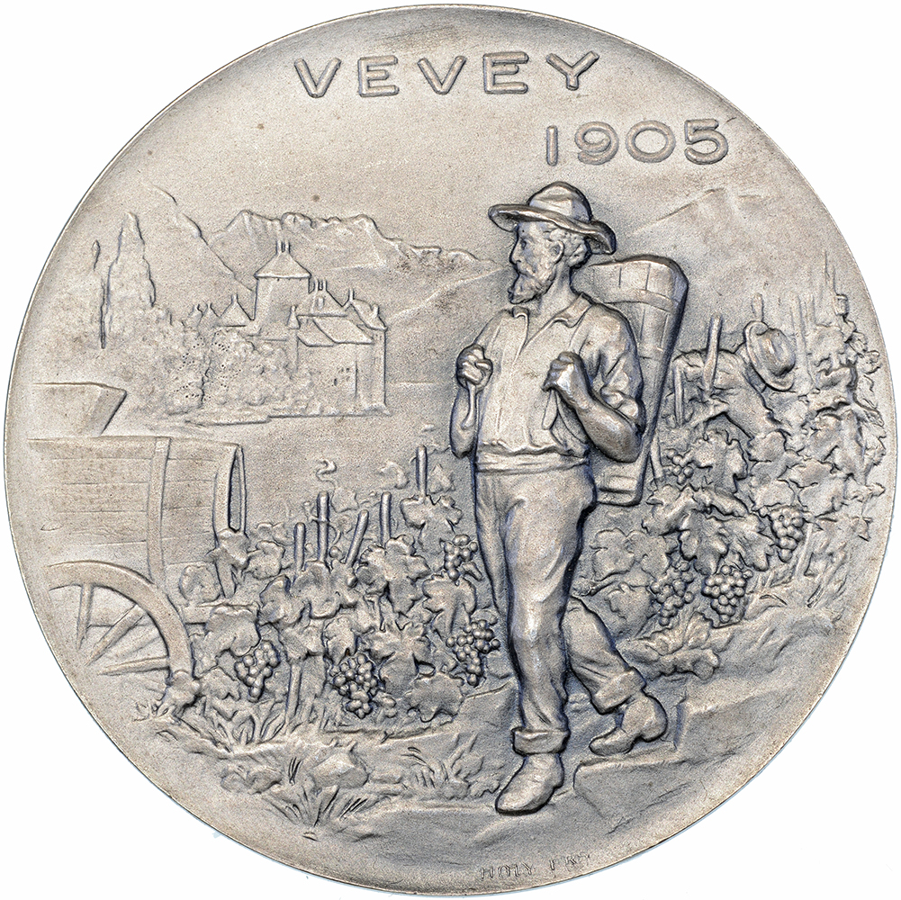 Festmedaille, Vevey, 1905, stgl