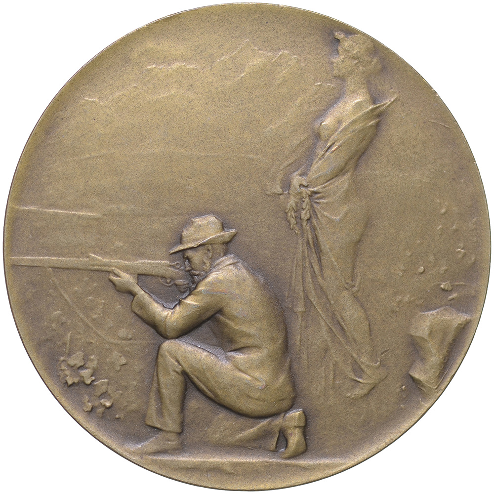 Luzern, Luzern,  Militärschiessverein, o.J., stgl, Bronze